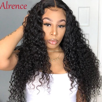 

Lace Front Human Hair Wigs For Black Women long/Short Curly Human Hair Wig Brazilian Deep Wave Wig парик transparent lace front
