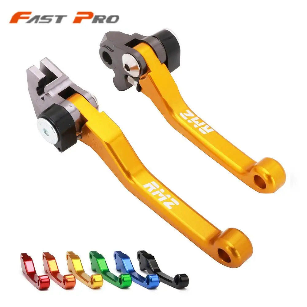 Мотоцикл с ЧПУ поворотный тормозной рычаг сцепления для Suzuki RMZ250 RMZ450 RM85 RM125/250 RMX250S DRZ400S/SM DR250R 1996
