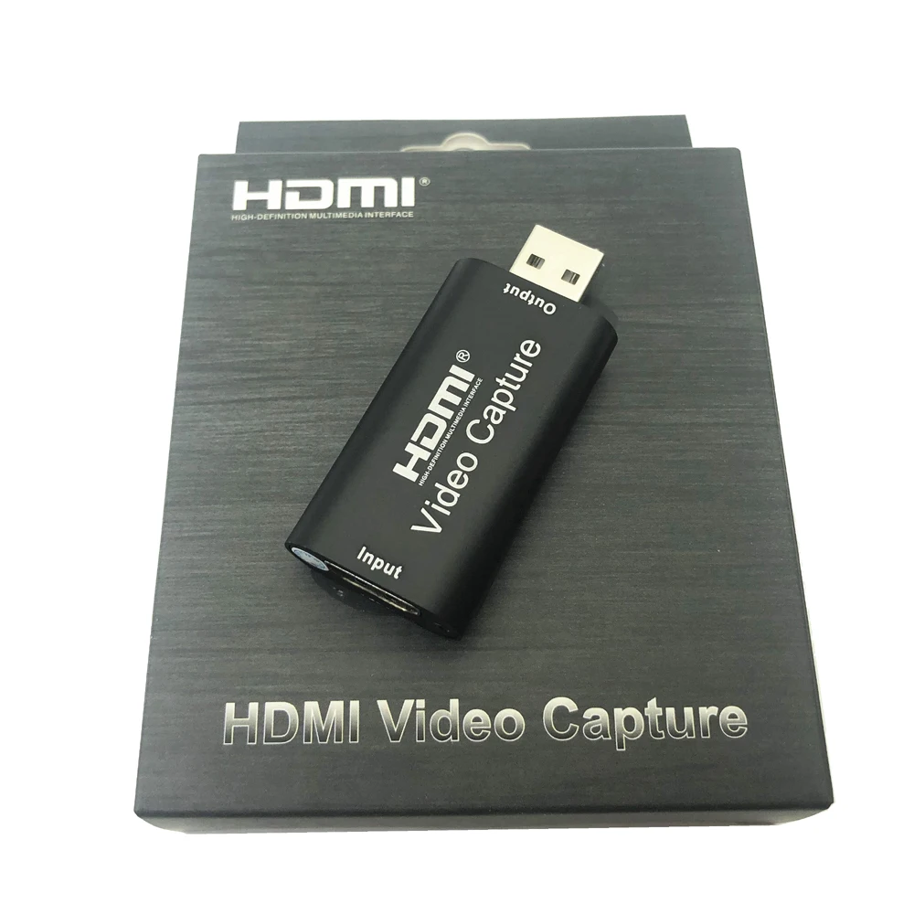 Portatile Usb 2.0 Audio Scheda Di Acquisizione Video Hd 1 Way Hdmi A Usb 2.0 1080P Mini Scheda Di Acquisizione Converter Per Il Supporto Del Computer 