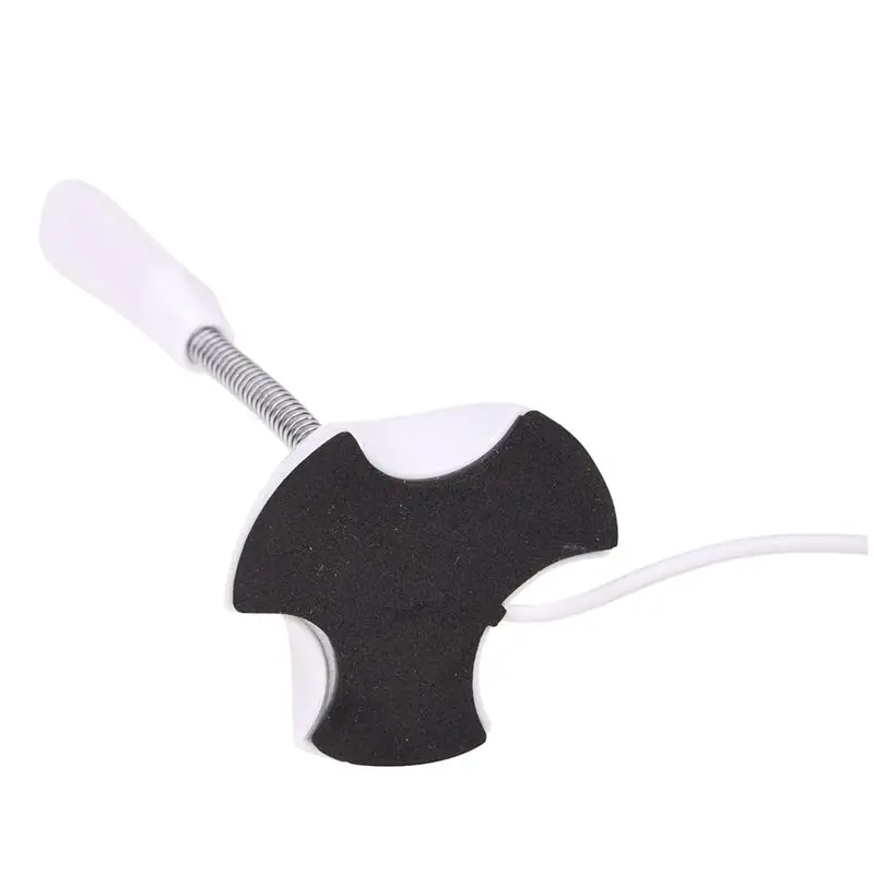 USB микрофон веб Гибкий микрофон с шумоподавлением для Mac PC компьютера ноутбука стенд(белый