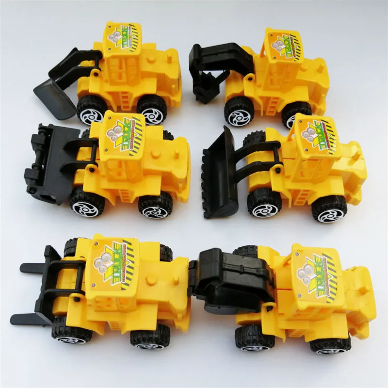 Cakelove 6 шт./компл. мини-грузовик, инженерный транспорт игрушки развивающие модели грузовиков игрушки торт Топпер дети день рождения