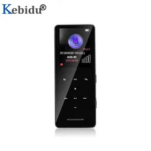 Kebidu портативный Bluetooth MP3 плеер без потерь HiFi музыкальный плеер аудио 8 Гб Встроенный динамик FM радио Запись электронная книга часы
