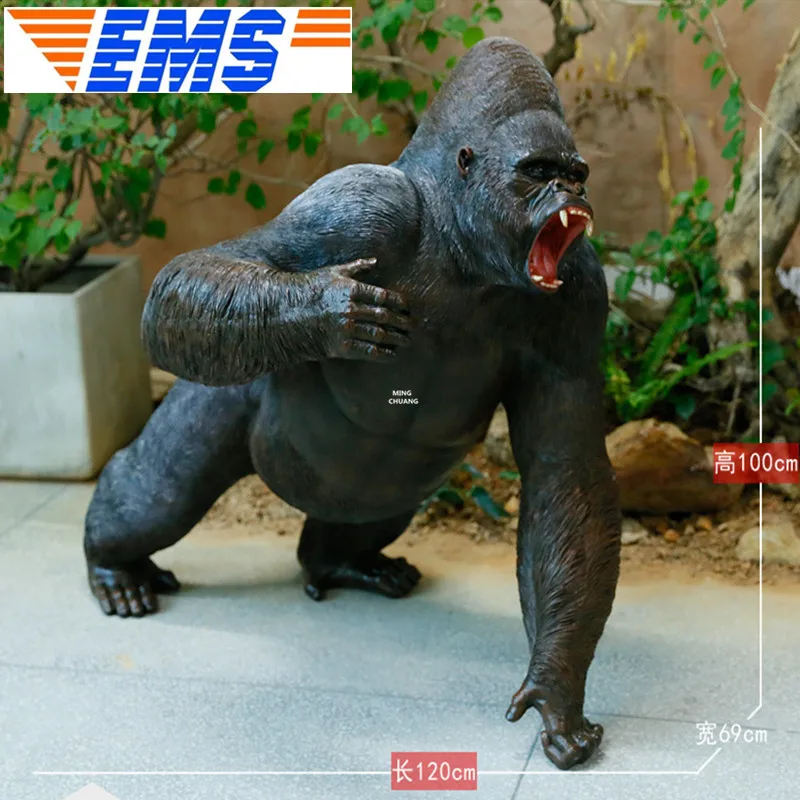39 &quotимитационная статуя животного гориллы креативная особенность домашний
