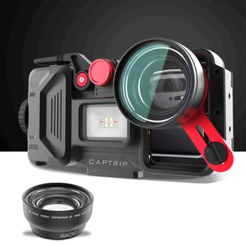 

Aluminum alloy Diving Case For LG v10 v30 Q6 Q8 Q7 Q60 Q6A Alpha Plus V50 V40 V30 Cover Waterproof underwater photography