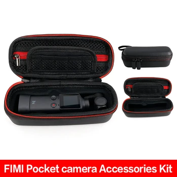 

For FIMI Palm Storage Bag Portable Carrying Case Anti-impact/Shock Handheld PU Waterproof Box Gimbal Camera Handbag Accessories