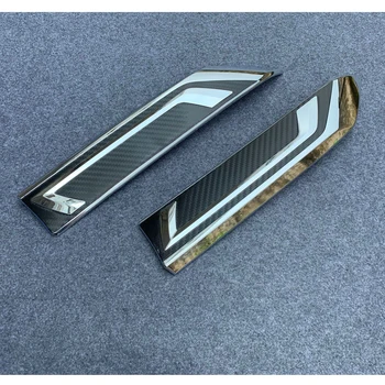 

For Toyota RAV4 2019 2020 Front Center Mesh Grille Cover Trims ABS Radiator Strip Decoration Trim