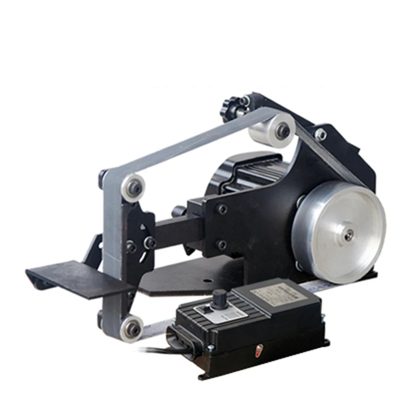 

762*25mm Brushless Belt Sander 800W Fixed Angle Sharpening Machine Got 6 Free Abrasive Belt Small DIY Polishing Machine SD-762WS