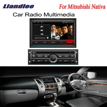 شراءLiandlee 2din سيارة أندرويد نظام تحديد المواقع أندرويد لميتسوبيشي ناتيفا 2008 ~ 2013 الملاحة نافي خرائط CD DVD Palyer راديو HD شاشة OBD2 TV