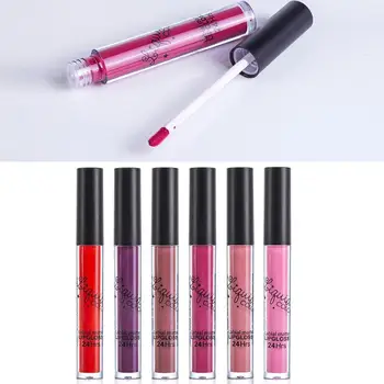 

Matte Liquid Lipstick Waterproof Moisturizer Smooth Tint Quality Long-lasting Lip Cosmetic Makeup High Stick Lip Lip L9E9