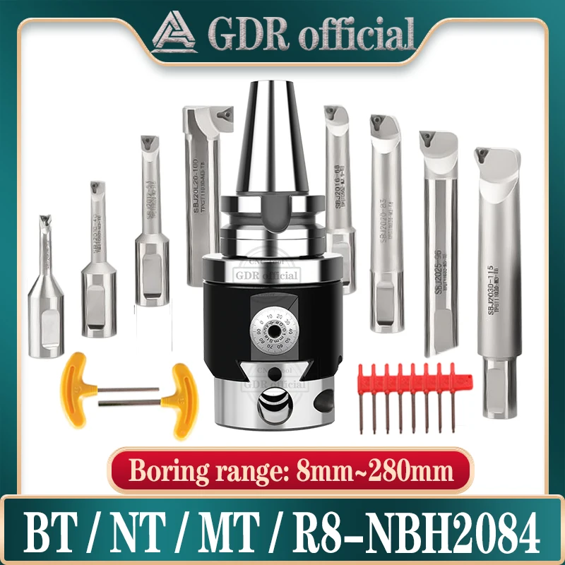 NBH2084 Boring Head boring tool suit NBH BT30 BT40 BT50 NT30 NT40 NT50 R8 MTA Holder Bar Tool Set | Инструменты