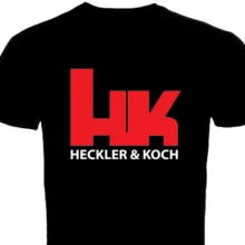 T Shirt Men Short Sleeve Tshirt Hk Heckler And Koch Logo 01 Free Shipping Cotton T Shirt S 6Xl 034769
