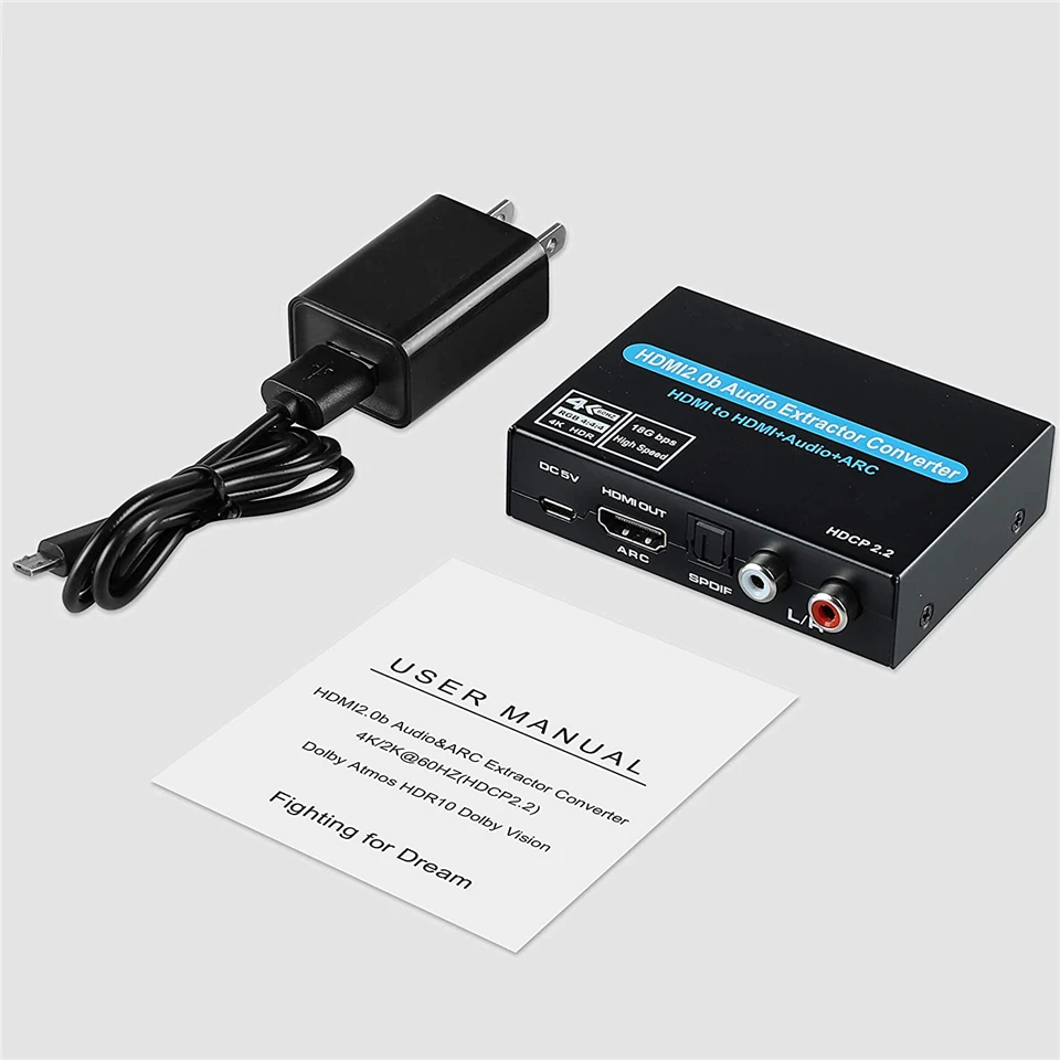 Navceker-4K HDMI ġ   ARC   Toslink HDMI 2.0 ġ, 4K 60Hz HDMI ó,  ,  TV PS4 