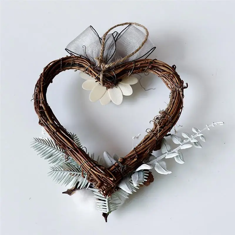 1pc Wall Adornment Beautiful Charming Wall Pendant Wreaths Garlands Artificial Decorations For Restaurant