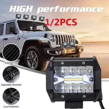 

200W LED 3 Rows 4inch Work Light Bar Driving Lamp