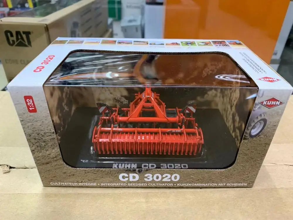 

Universal Hobbies 1/32 Scale Kuhn CD 3020 Power Harrow Diecast Model UH5218