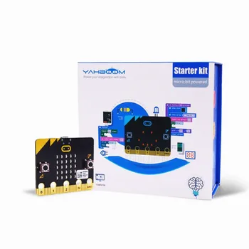 

Yahboom Micro: bit Fun Learning Kit with Graphical Programming Development Board Stem Educational Gift for Children