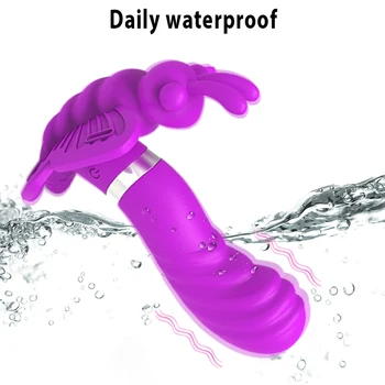 10 Speeds Butterfly Vibrators for Women Rotation Dildo Sex Toys For Woman,G Spot Clitoris Stimulation Sex Product for Adult 6