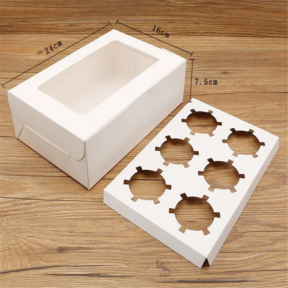 fehlende Einsätze Ausverkauf Weiß Candy Streifen Cupcake Boxen 4 6 12 Loch! fehlende Einsätze Ausverkauf Weiß Candy Streifen Cupcake Boxen 4 6 12 Loch!