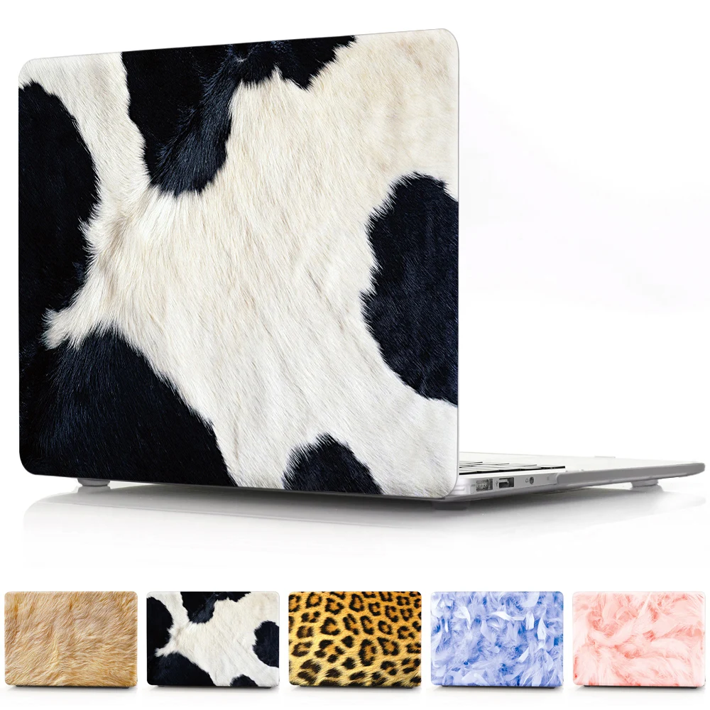 Hard PVC Shell Laptop Case Cover For Macbook Air Pro 11 12 13 15 16 W. Touch Bar A2251 A2289 A1707 A1990 New Air 13.3 2020 A2179