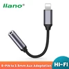 Cable auxiliar de 8 pines a conector de 3,5mm, interfaz de iluminación para auriculares AUX, Kable Adaptador de Audio, divisor para iPhone 12/11 ► Foto 1/6