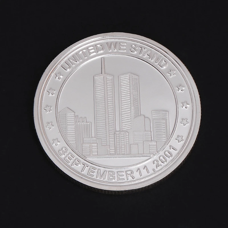Памятная монета 911 голова Орла художественные подарки для коллекции Биткоин сплав сувенир