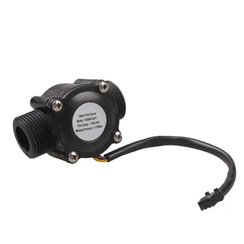 

Waterproof Counter Switch Sensor Heat Resistance Water Flow Meter Flowmeter Hall Effect Pulse
