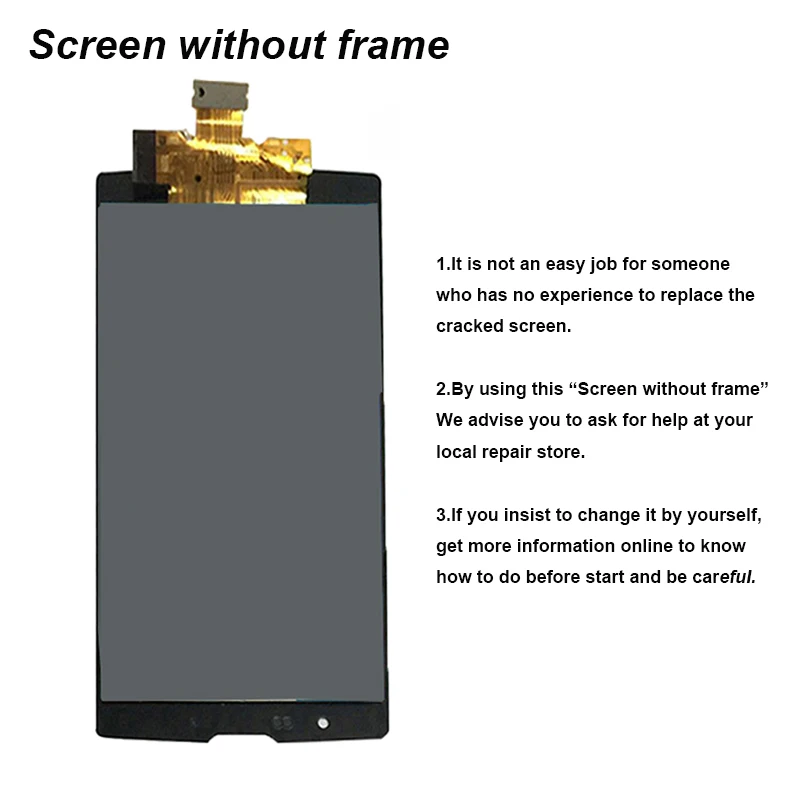 Для LG G4C H525/N H522Y H520Y H500 H502 Полный ЖК-дисплей панель экран модуль+ сенсорный экран дигитайзер сенсор стекло сборка+ рамка