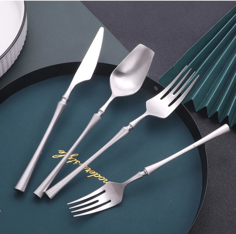 Lot De 20 Couverts Inox 18/10 Polis - Service Pour 4 Personnes - Style Moderne