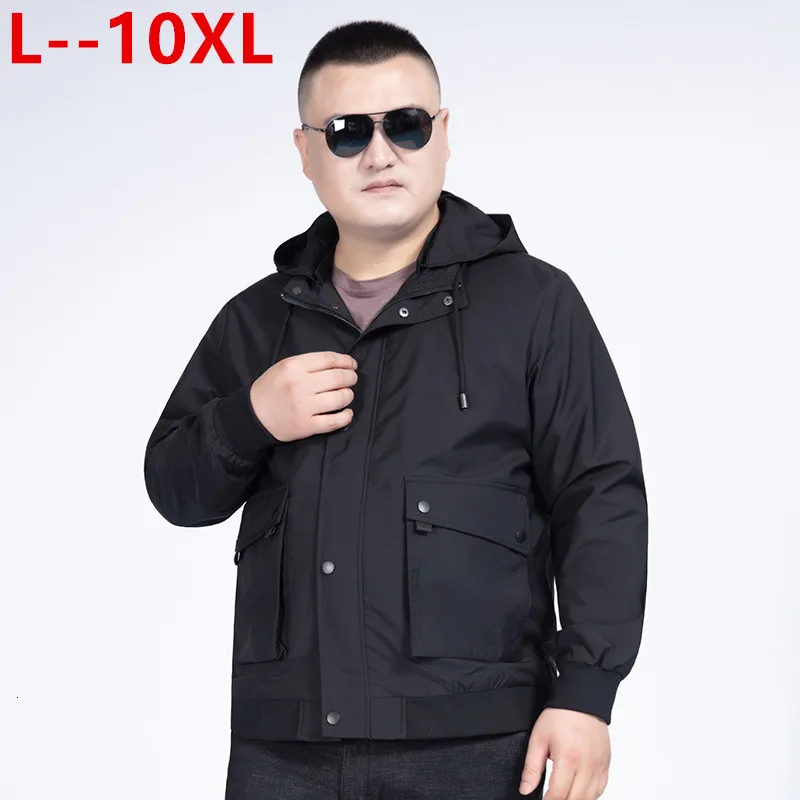 8XL 7XL 6XL мужские карго Куртка бомбер дизайнерские японские Steetwear осенние большие карманы Harajuku Хип Хоп ветровка пальто корейский