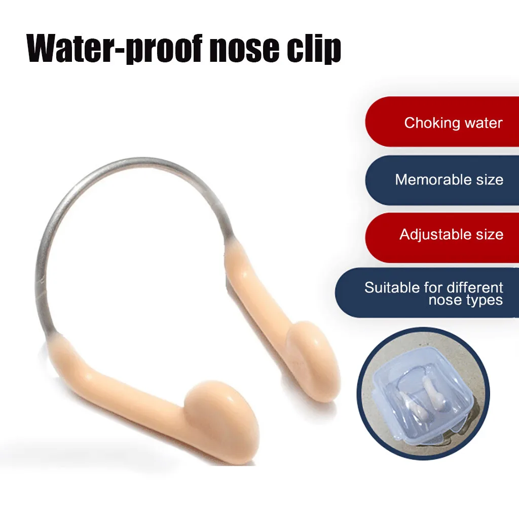 Swimming Nose Clip 12pcs Choking Professional Is A Protector For Adults And Children #T3G | Спорт и развлечения