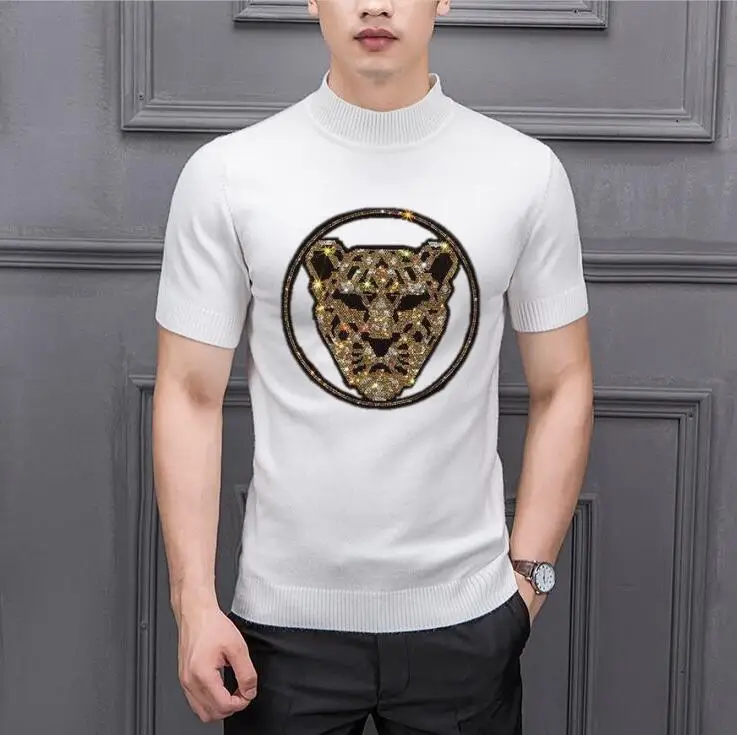 

Luxury New Winter designer Hot drill Casual Sweaters pullover Asian Size M-2XL High quality