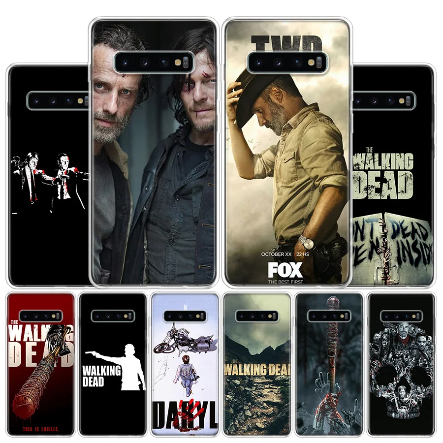 Ходячие мертвецы чехол для телефона Samsung Galaxy A51 A71 A50S A30S A10 A20E A40 A70 M30S A91 A01 A6 A7 A8 A9 Plus +