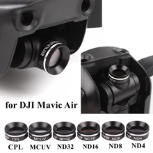 for DJI Mavic Air Drone 4K Camera Gimbal Lens Filter Kit MCUV CPL ND Camera Lens Sunhood Protector for DJI Mavic Air Accessories for DJI Mavic Air Drone 4K Camera Gimbal Lens Filter Kit MCUV CPL ND Camera Lens Sunhood Protector for DJI Mavic Air Accessories