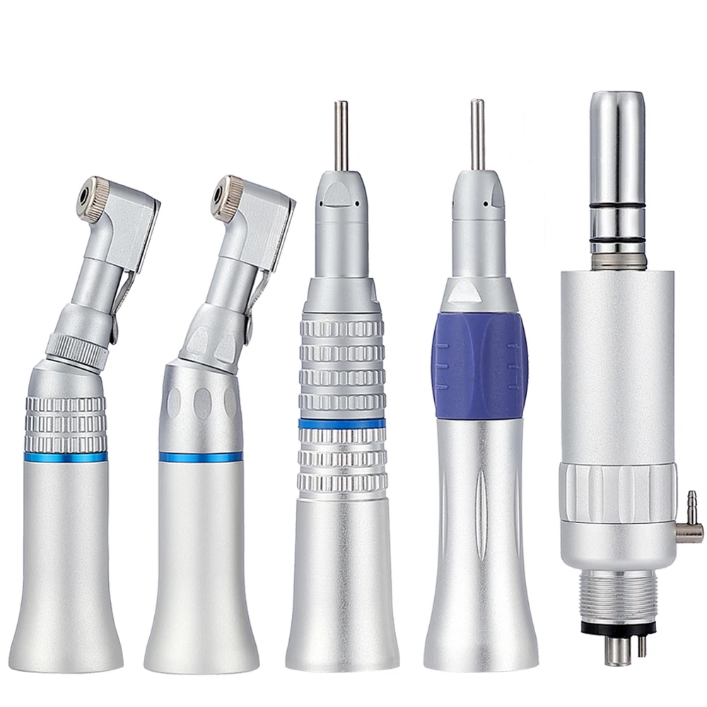 Low Speed Contra Angle Handpiece Kit Implant Straight Head Handpiece For Dental Use Polishing