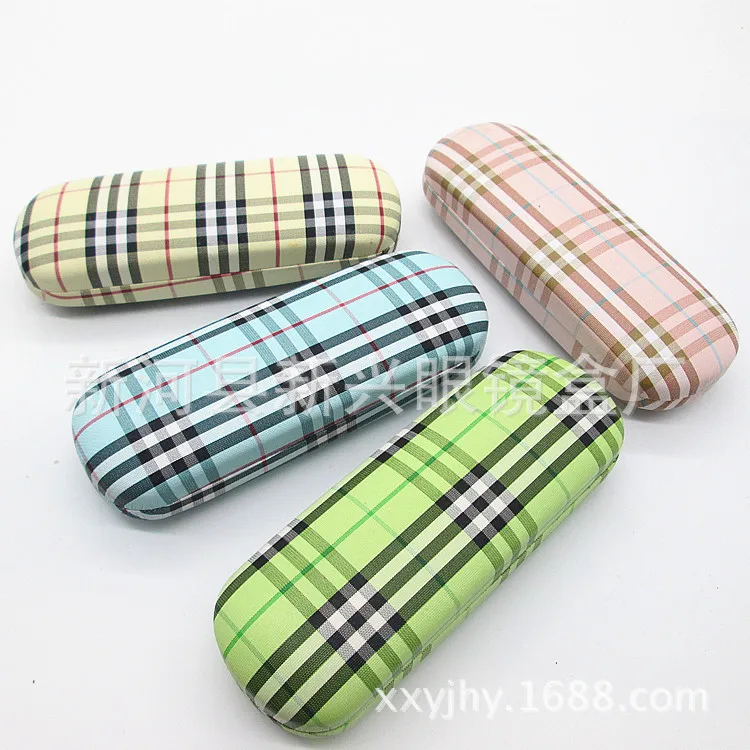 

Fashion Cute Scotland Grid Students Myopia Optical Presbyopia Glasses Box Logo Large Amount