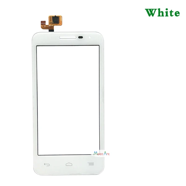 Замена 4," для Alcatel One Touch POP D5 OT5038 5038D 5038E сенсорный экран дигитайзер сенсор внешняя стеклянная панель объектива - Цвет: Белый