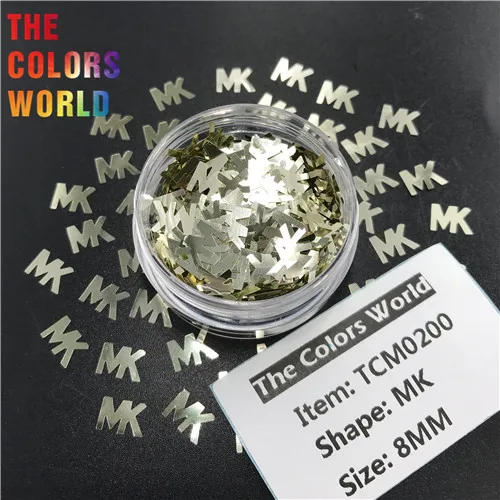 TCM0200 200g TCT-382 MK shape 8 мм размер ногти блестящий дизайн ногтей украшение боди-арт макияж хна татуировки Tumblers ремесло DIY аксессуары фестиваль - Цвет: TCM0200 200g