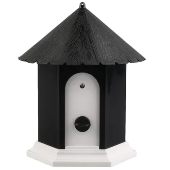 

Ultrasonic Anti Bark Control Stop Barking Dog Training Repeller Device Birdhouse Outdoor Black Ultrasonic