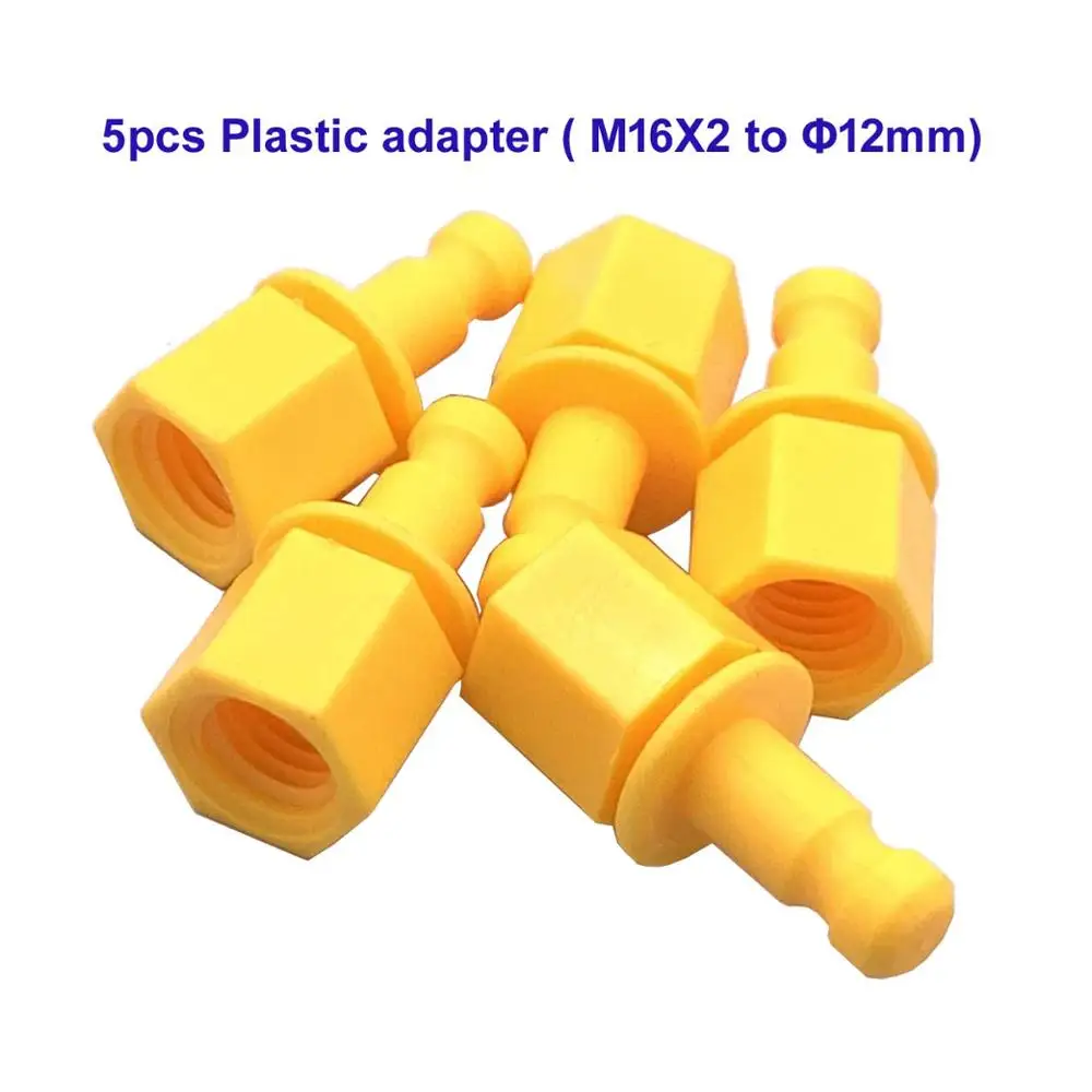 5pcs G 3/8" female thread to Dia.12 mm pole" FOR PRISM GPS TOTAL Station 