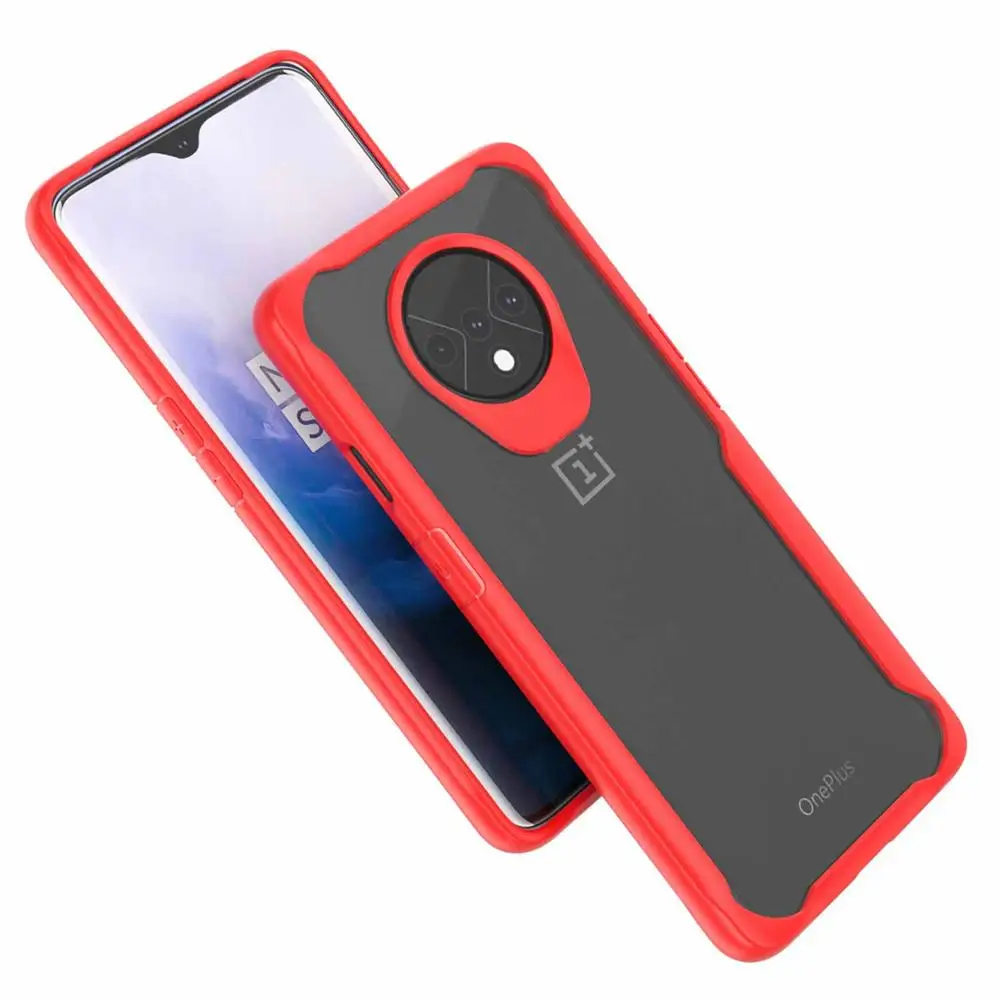 Четыре угла все включено анти-осень ТПУ + ПК в сочетании один чехол для Oneplus 7T