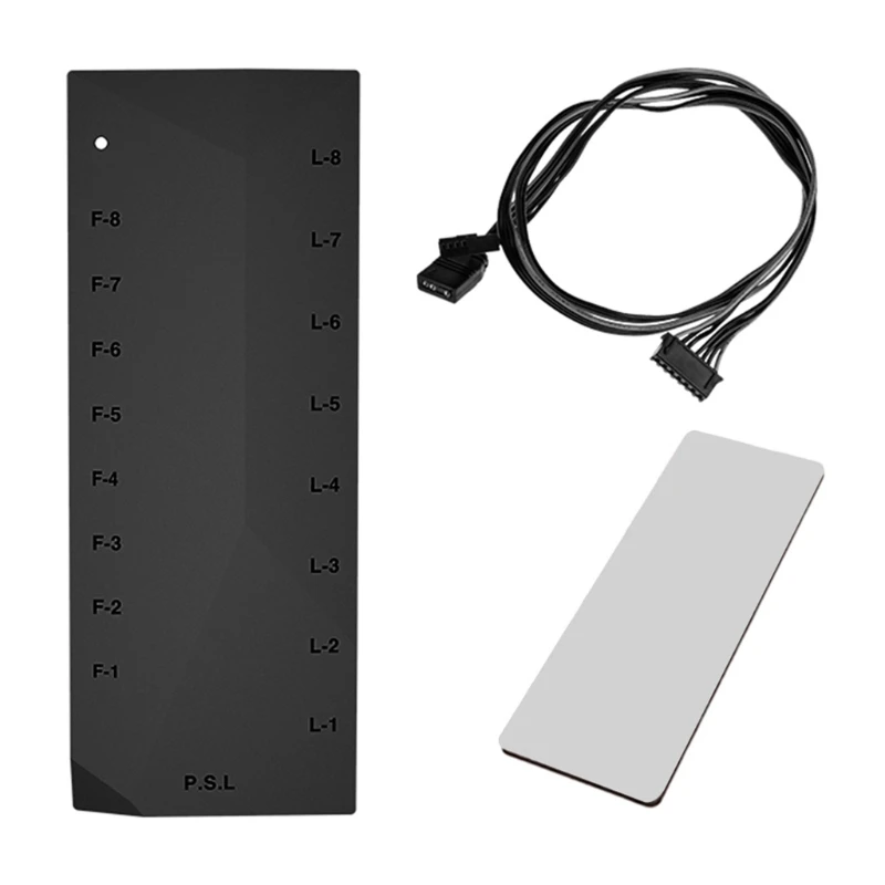 SATA Powered Splitter Hub Fan Controller 5V 3 Pin ARGB PWM PC COOLING HA-02 Office Caring Computer Supplies | Компьютеры и офис