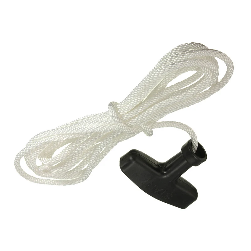 

New 1.2m Universal Generator Starter Handle Without Cover Pull Cord Line Rope