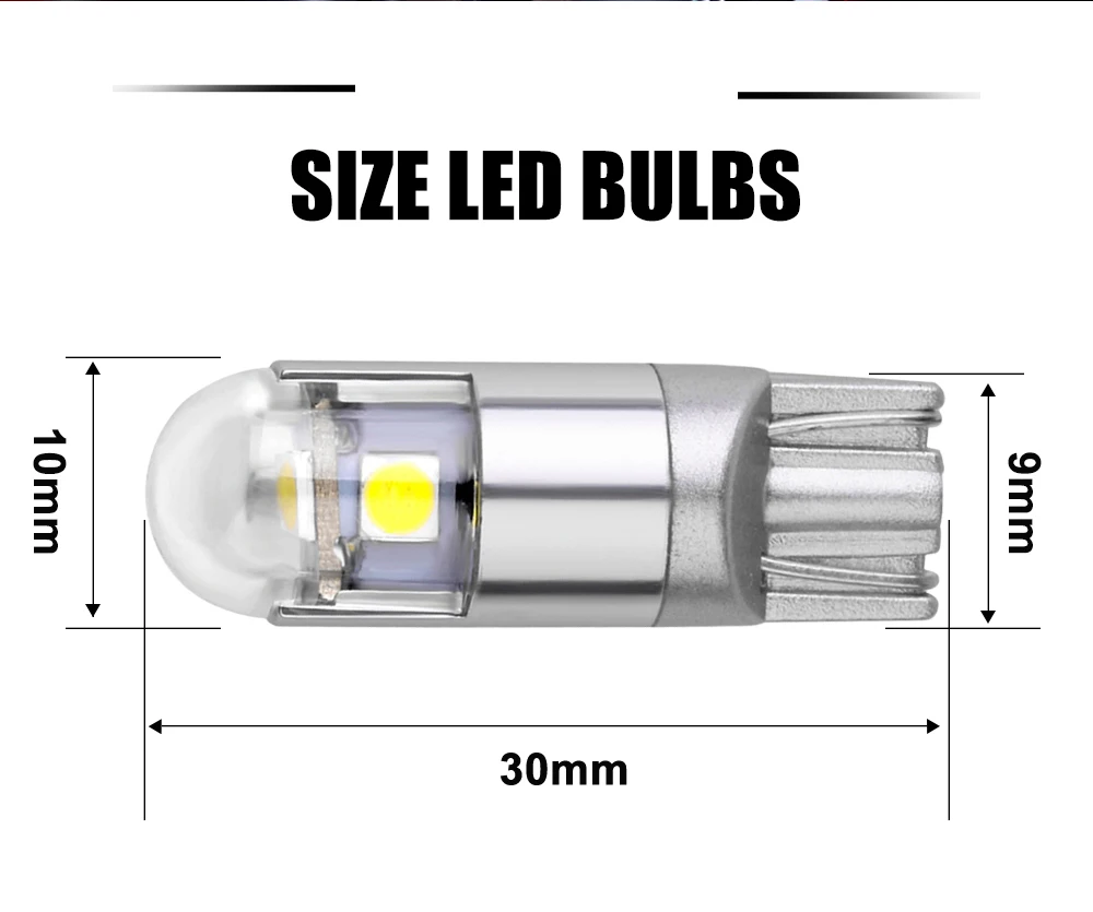 2X высокое качество T10 2SMD 2 SMD 3030 светодиодный W5W WY5W 2825 192 921 168 501 Автомобильный Клин лампа габаритный автомобильный фонарь дверная карта купольная лампа DC12V