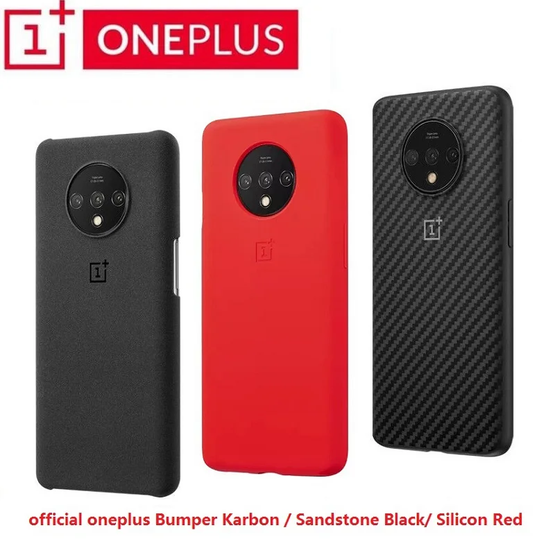 TIANCI Cover Per OnePlus 7T Pro, Custodia In Pelle PU Con Texture Antiscivolo, Antiurto, Blu