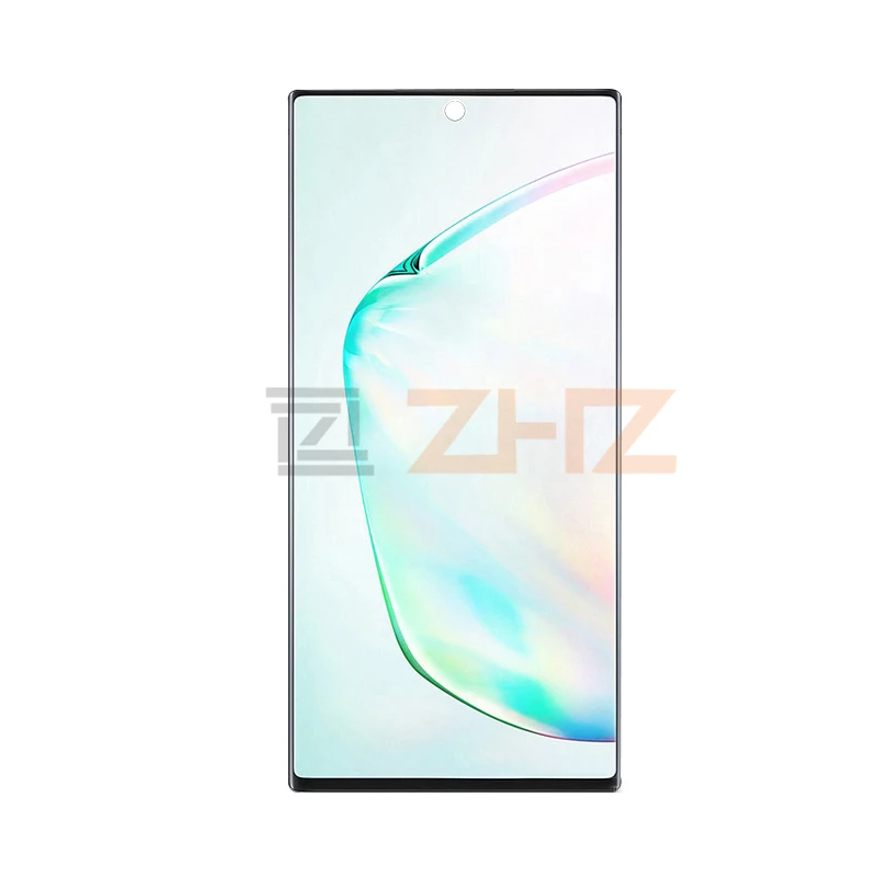 Динамический Amoled для samsung Galaxy Note 10 lcd N970F дигитайзер в сборе+ рамка для samsung Note 10 plus N975F экран Запасные части