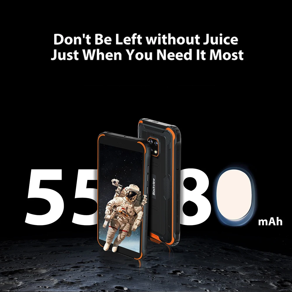 Смартфон Blackview BV4900 3 + 32 ГБ Android 10 IP68 5580 мАч 5 7 дюйма NFC 4G LTE|Смартфоны| |