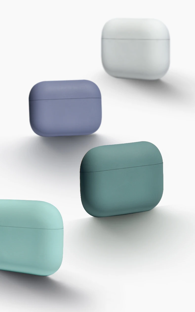 Силиконовый защитный чехол для наушников для AirPods Pro Аксессуар Чехол для Apple Air pod Pro беспроводные Bluetooth наушники чехол