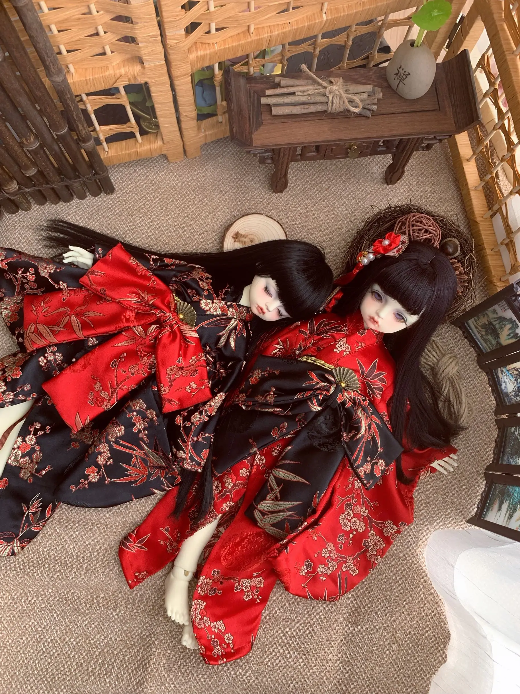 BJD SD кукольная одежда кимоно халат для 1/3 1/4 1/6 bjd кукла женская одежда