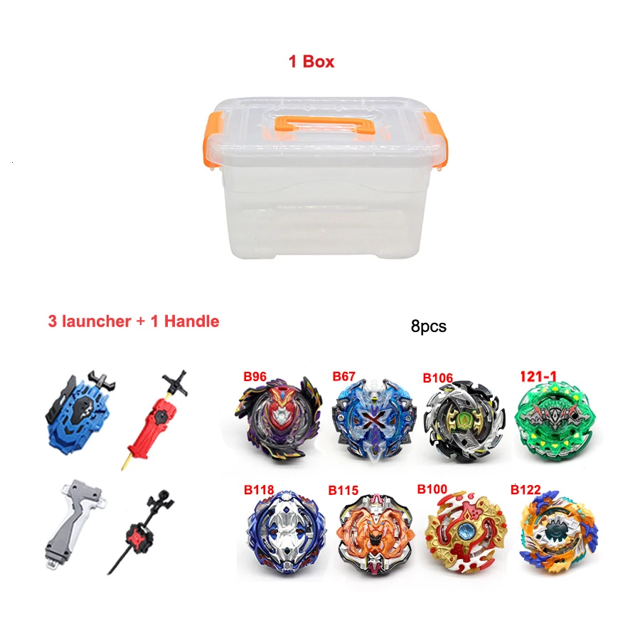 Takara Tomy Bey Stadium Burst Gt игрушка металлическая Арена битва планета тупи пусковая золотая коробка игрушка для мальчика малыш - Цвет: 006