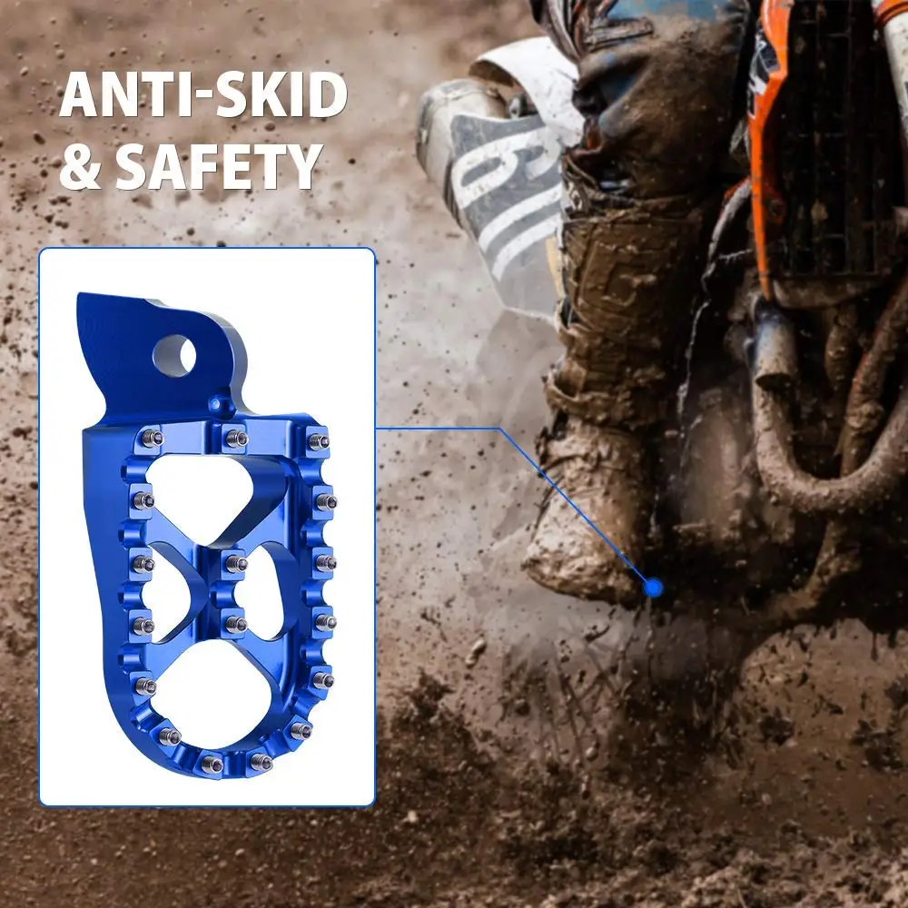 Подножки для ног подножки для педалей для Yamaha YZ85 YZ125 YZ250F YZ400F YZ450F YZ426F WR400F WR426F WR250F WR450F подножки